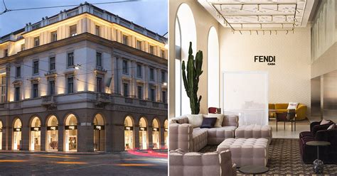 fendi casa flagship store milano mi|fendi casa designers.